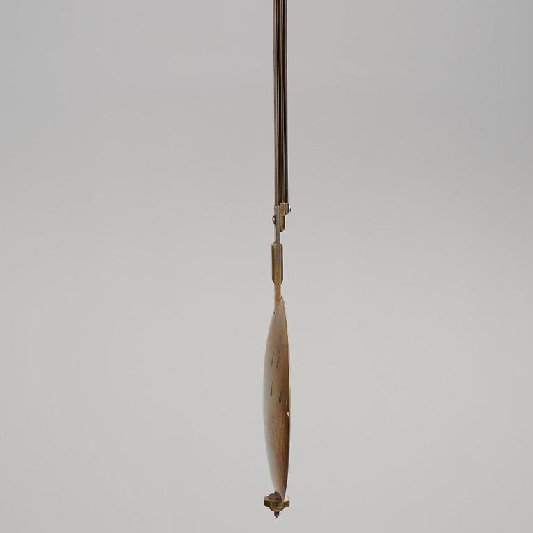 A Gustavian longcase clock by Petter Ernst (active in Stockholm 1753-1784), before 1776.