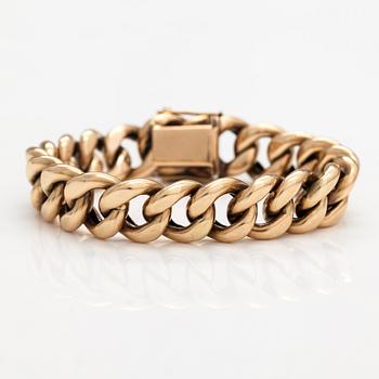 A 14K gold bracelet. Ky Kari Rosti, Helsinki 1991.