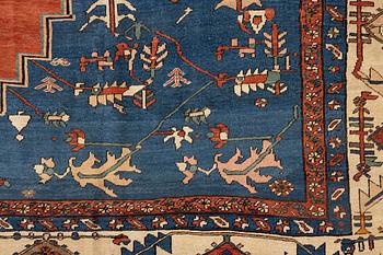 A Bakshaish carpet, West Persia, c. 438 x 346 cm.