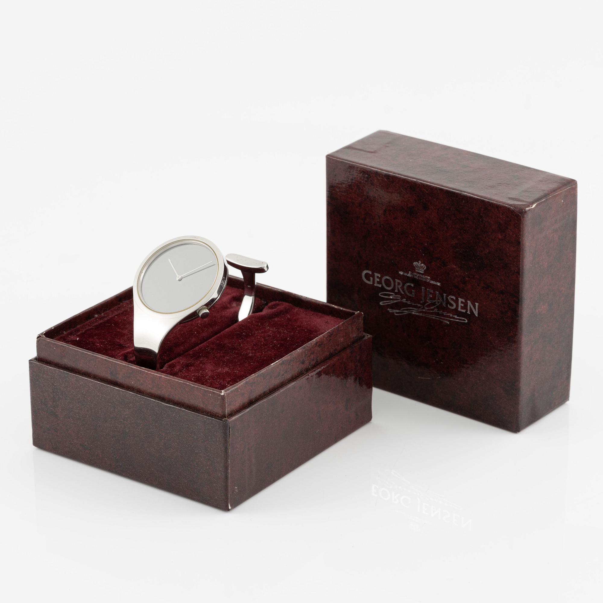 Georg Jensen, Vivianna, design Torun Bülow-Hübe, armbandsur, 33 mm.