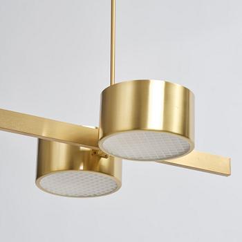 Hans-Agne Jakobsson, taklampa, modell T 261/6, Hans-Agne Jakobsson AB, Markaryd, 1950-tal.