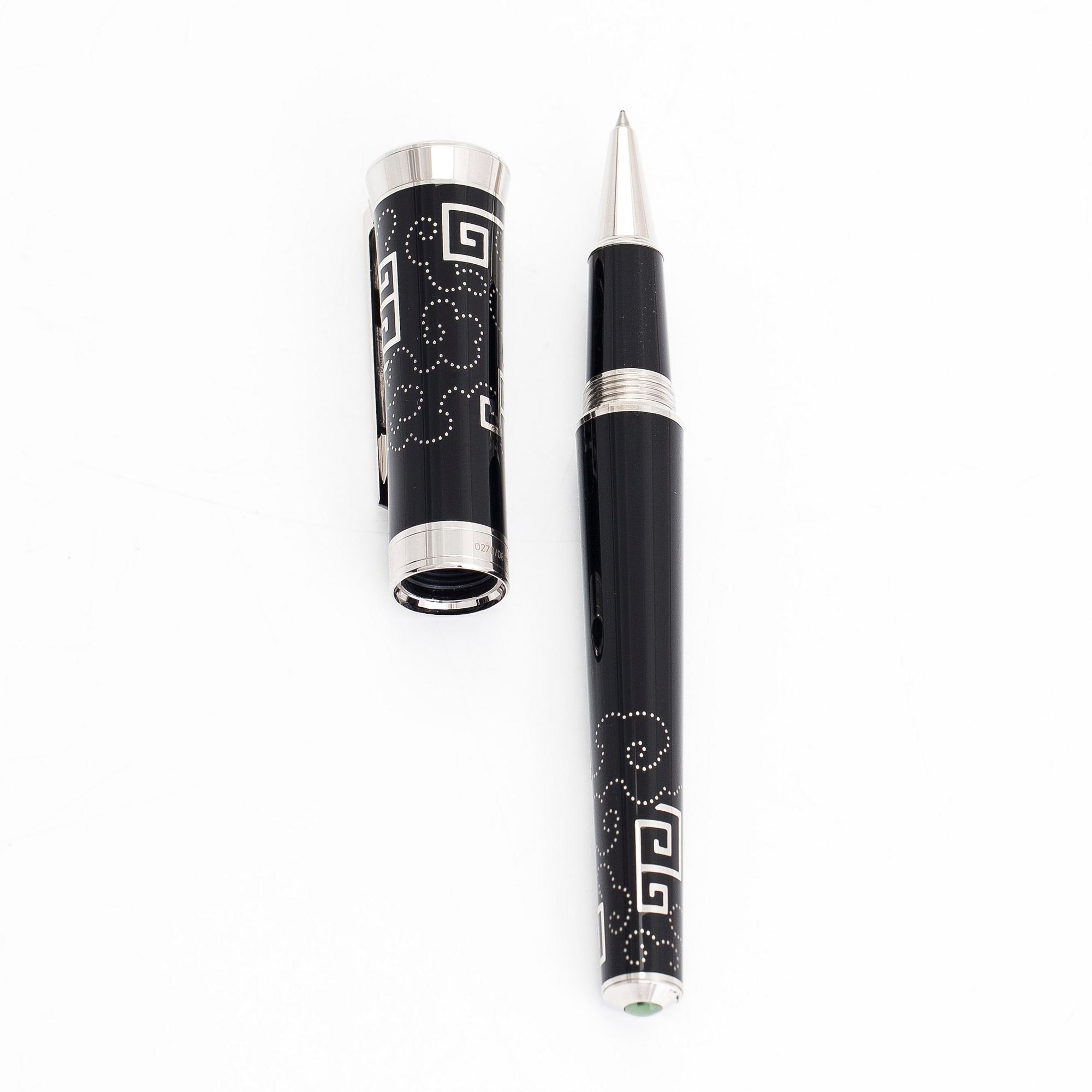 Cartier, a 'China Inspiration' ballpoint pen.