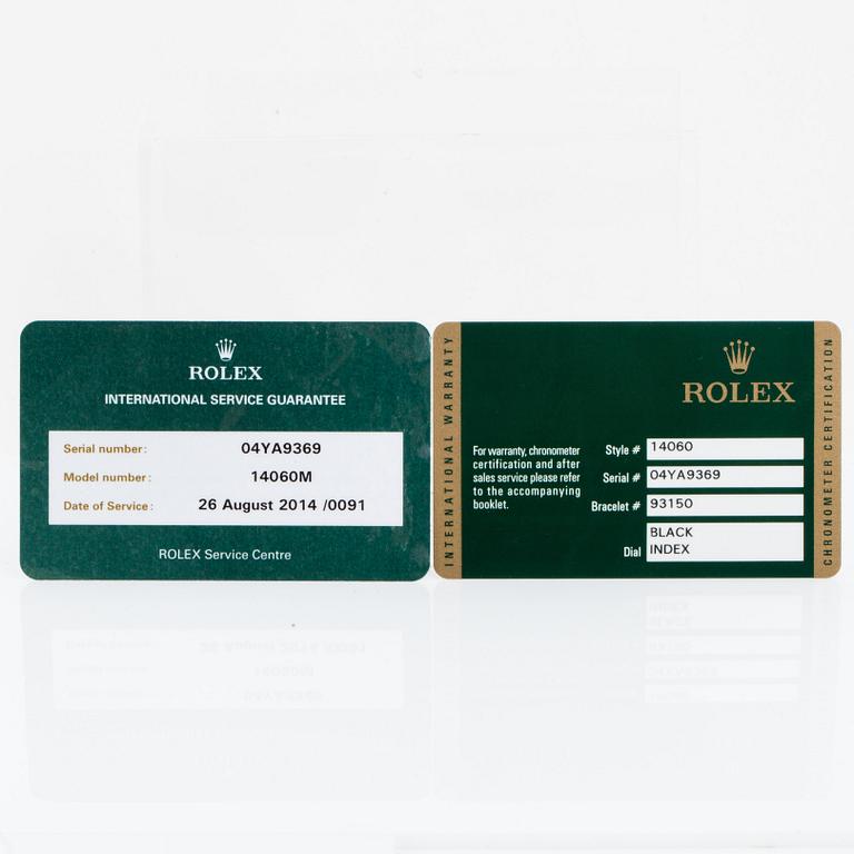 ROLEX, Submariner, "Four Line, Rehaut".