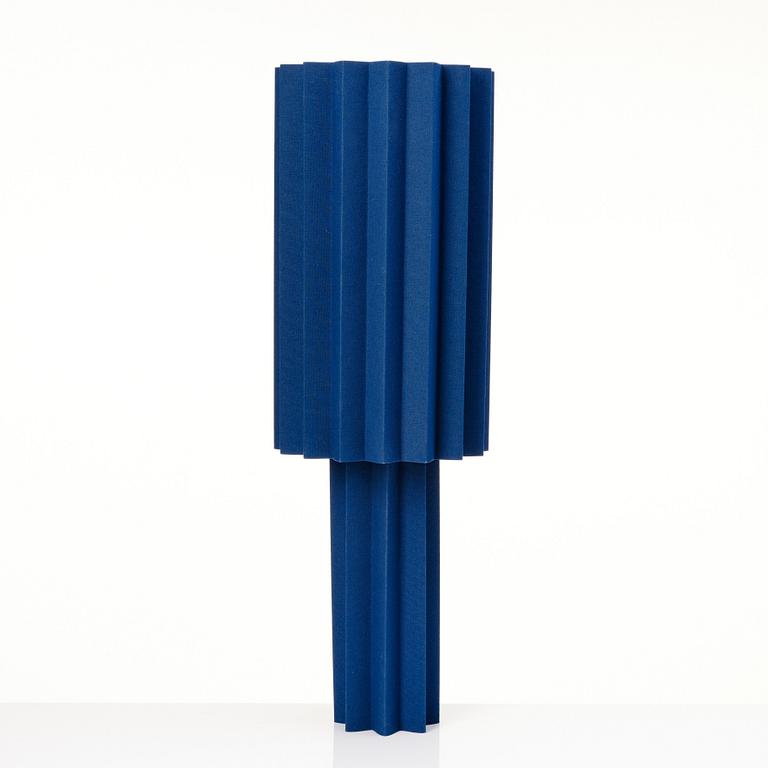 FOLKFORM, "L árt Plisse no 4", a table lamp, Studio Folkform, 2022.