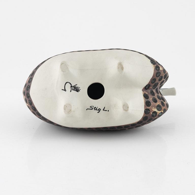 Stig Lindberg, figurin, "Springare", Gustavsbergs studio.