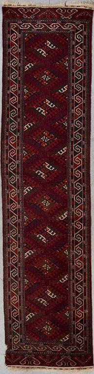 GALLERIMATTA, semiantik, Tekke-Bochara, ca 313 X 77 cm.