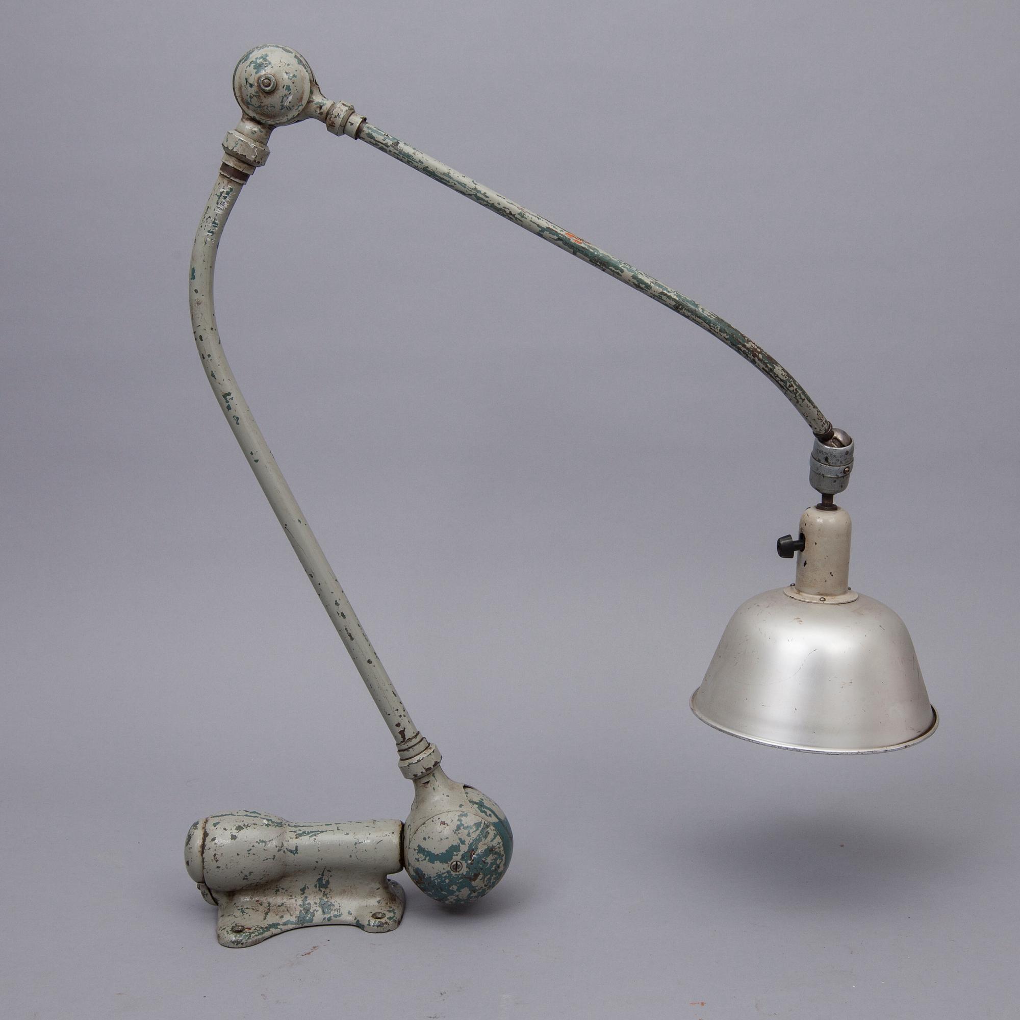 INDUSTRILAMPA, "Triplex-pendel", Johan Petter Johansson, Enköping, omkring 1900-talets mitt.
