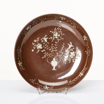 Servisdelar, fem delar. Qingdynastin, Kangxi (1662-1722).