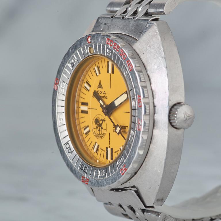 DOXA, by Synchron, SUB 300T, Divingstar (SWISS T), Poseidon, wristwatch, 43 mm,