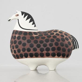 Stig Lindberg, a stoneware sculpture "Springare", Gustavsberg, in production 1952-1972.