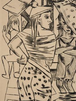Max Beckmann, "Frauenbad“.