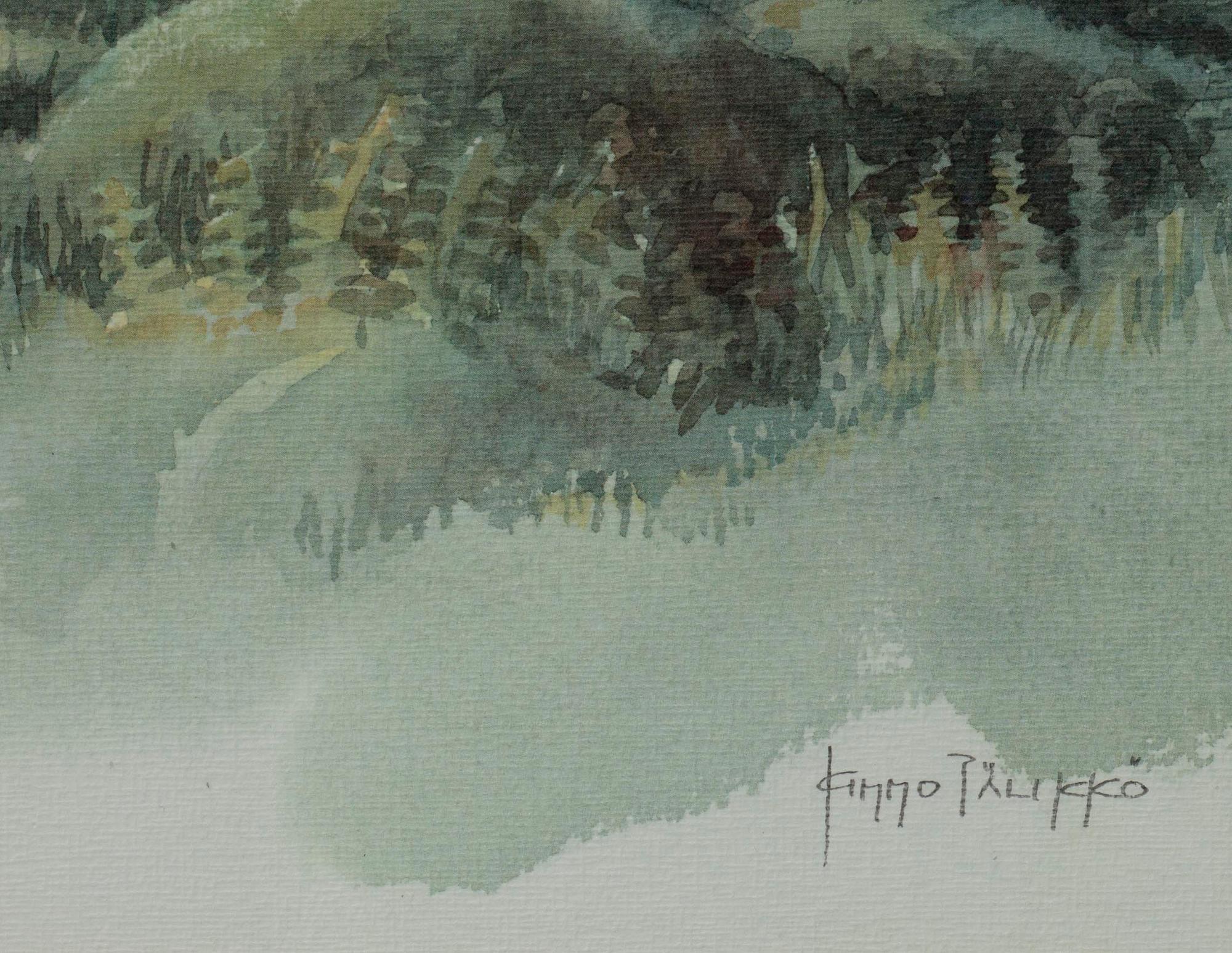 KIMMO PÄLIKKÖ, litografi, 50/240 sign. och dat. a tergo 1991.