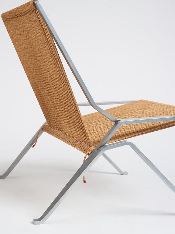 Poul Kjaerholm, a pair of 'PK 25' easy chairs, 'The Element Chair', edition E Kold Christensen, Denmark ca 1962.