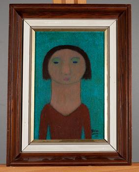 NIKOLAI LEHTO, olja på masonit, signerad och daterad -80.