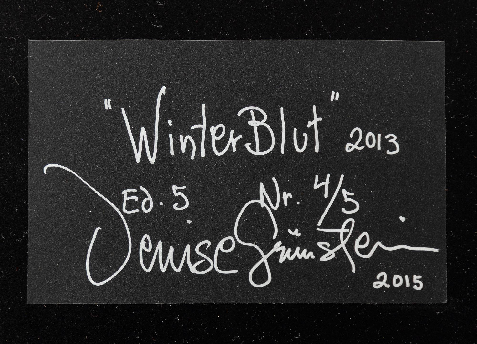 Denise Grünstein, "Winter Blut", 2013.