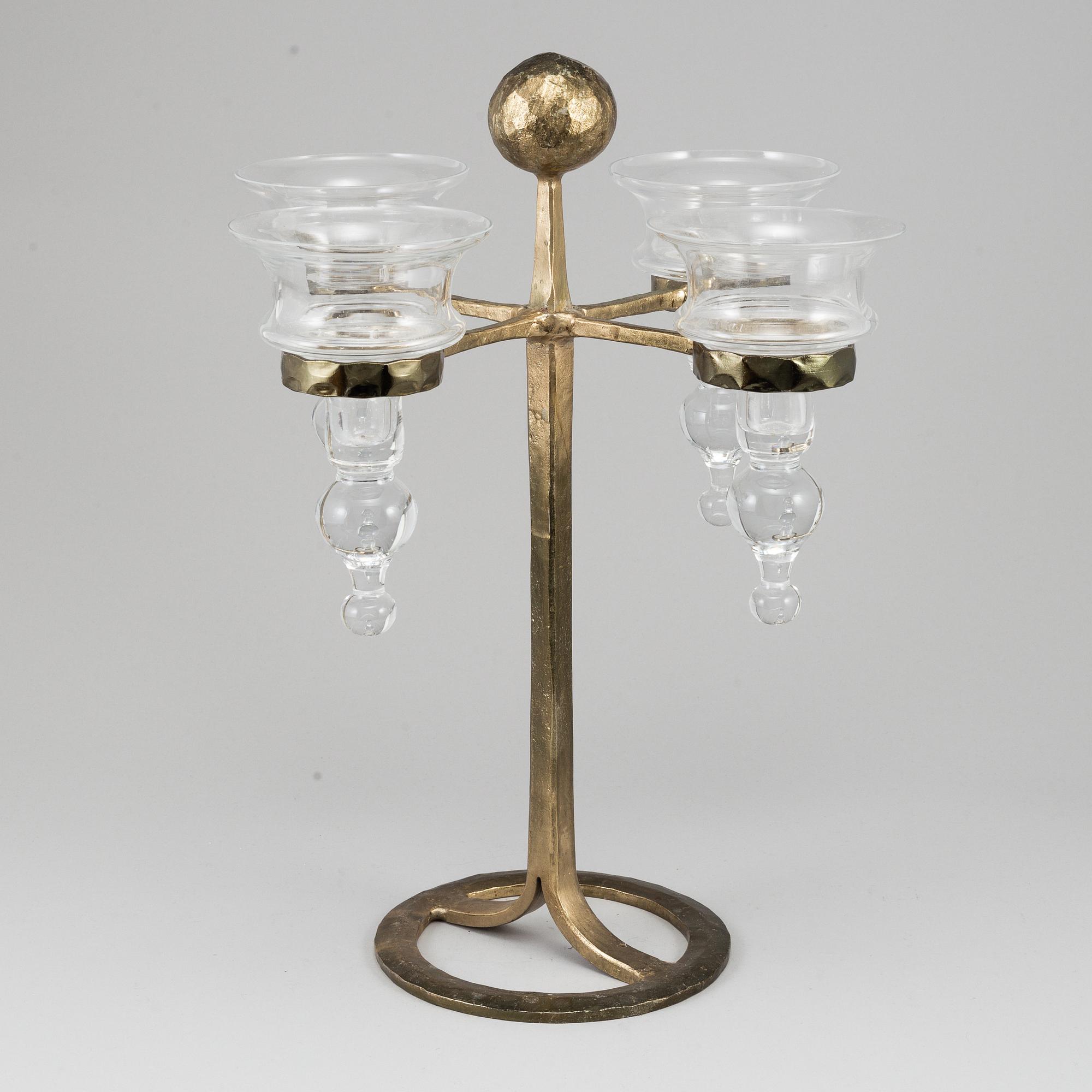 BERTIL VALLIEN, a 1970's candelabra.