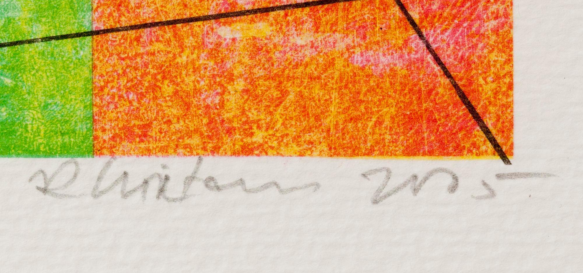 REINO HIETANEN, litografia, signeerattu ja päivätty 2005, numeroitu HC 5/10.