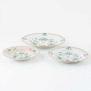 Meissen, mat-och kaffeservis, 59 delar, "Indische Malerei Grün", Tyskland.