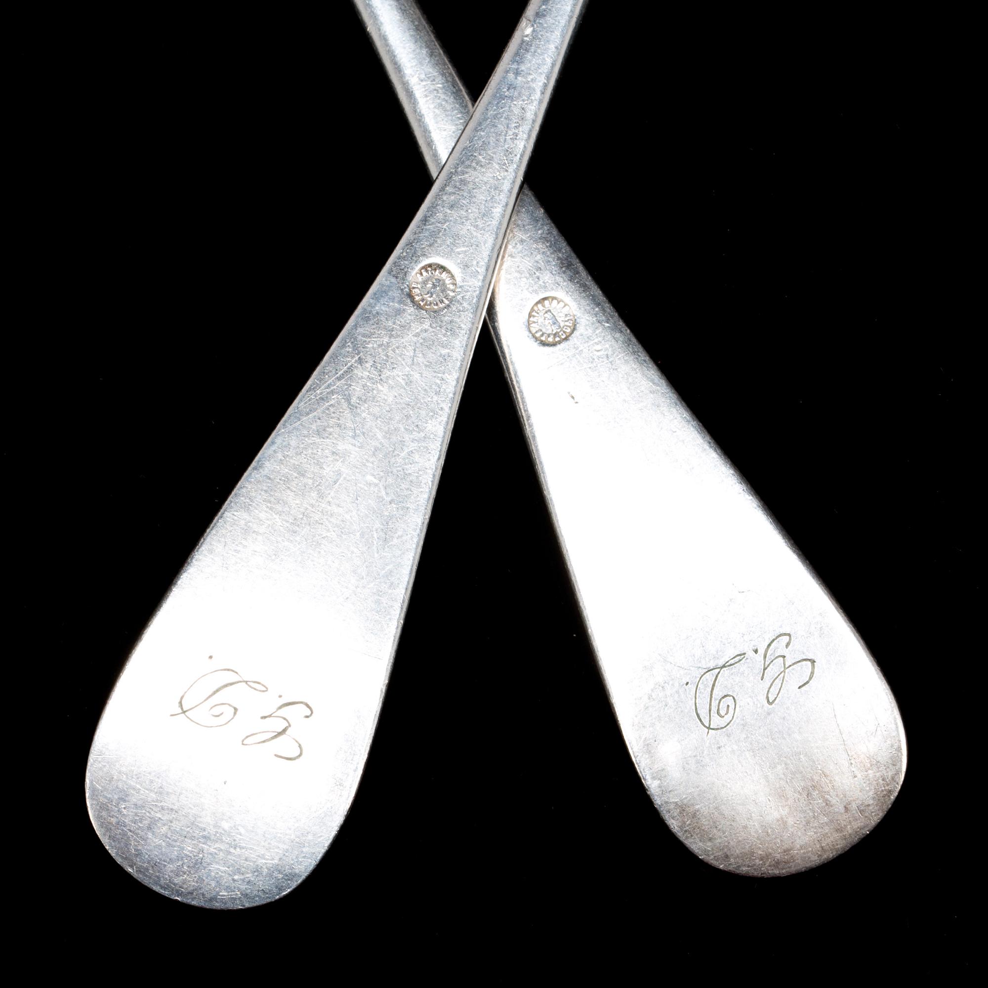 FISKBESTICK, 12+12 delar, nysilver.