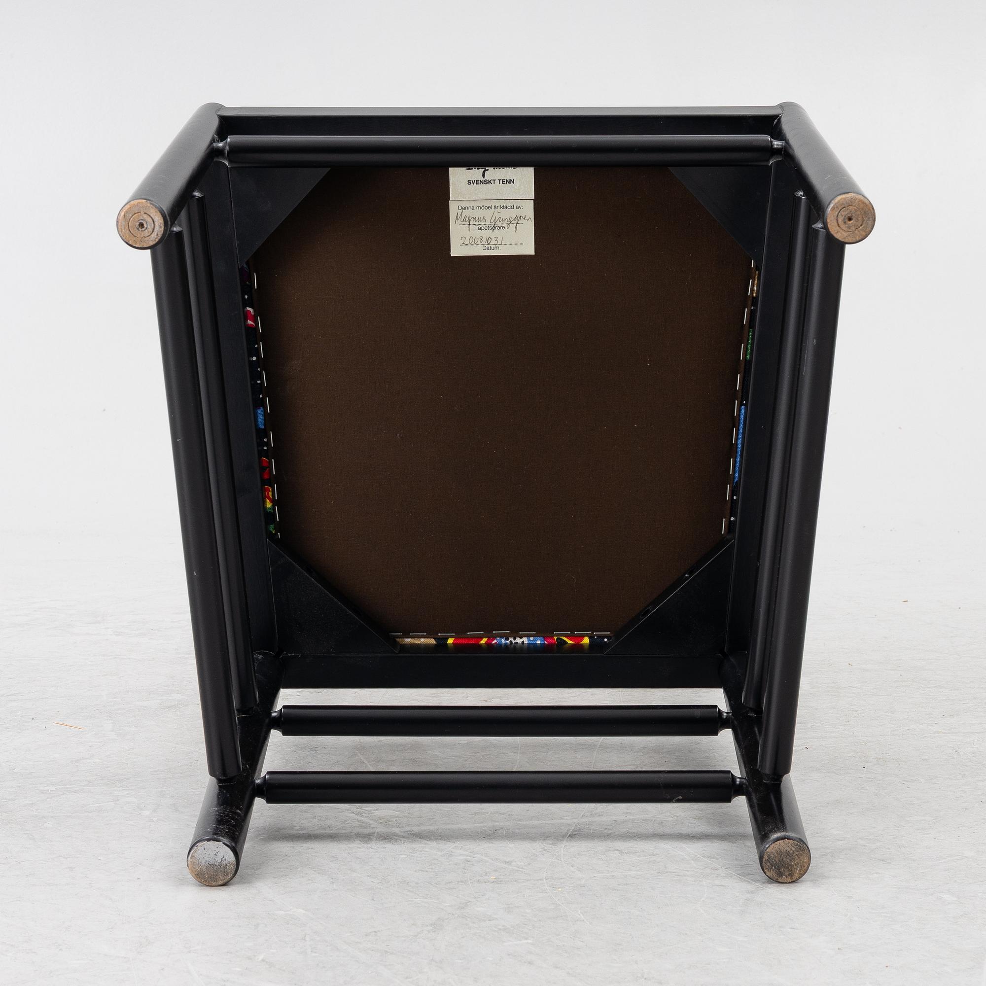 Josef Frank, chairs, 6 pcs, model 2025, Svenskt Tenn.