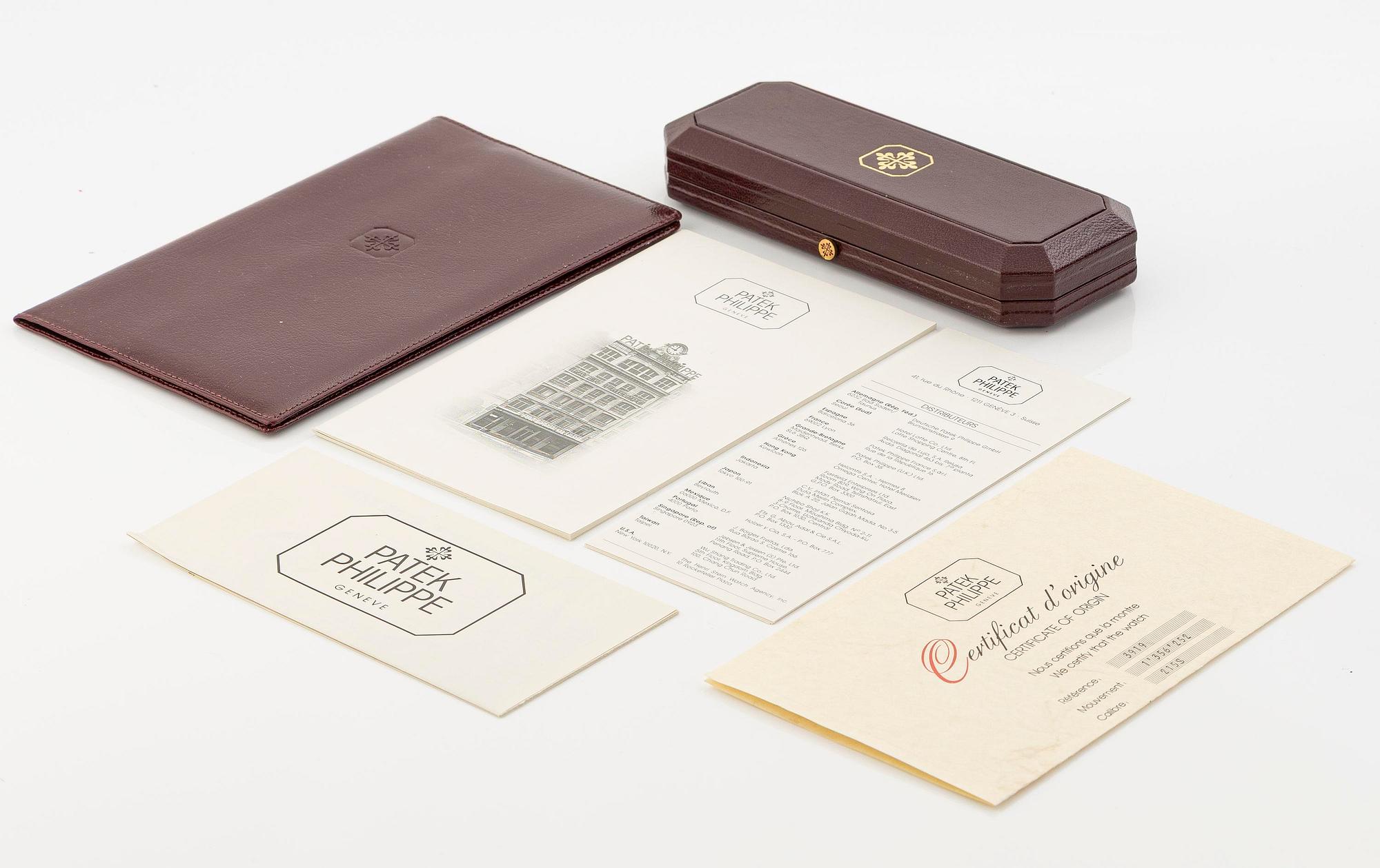 Patek Philippe, Calatrava, "Clous de Paris", ca 1986.