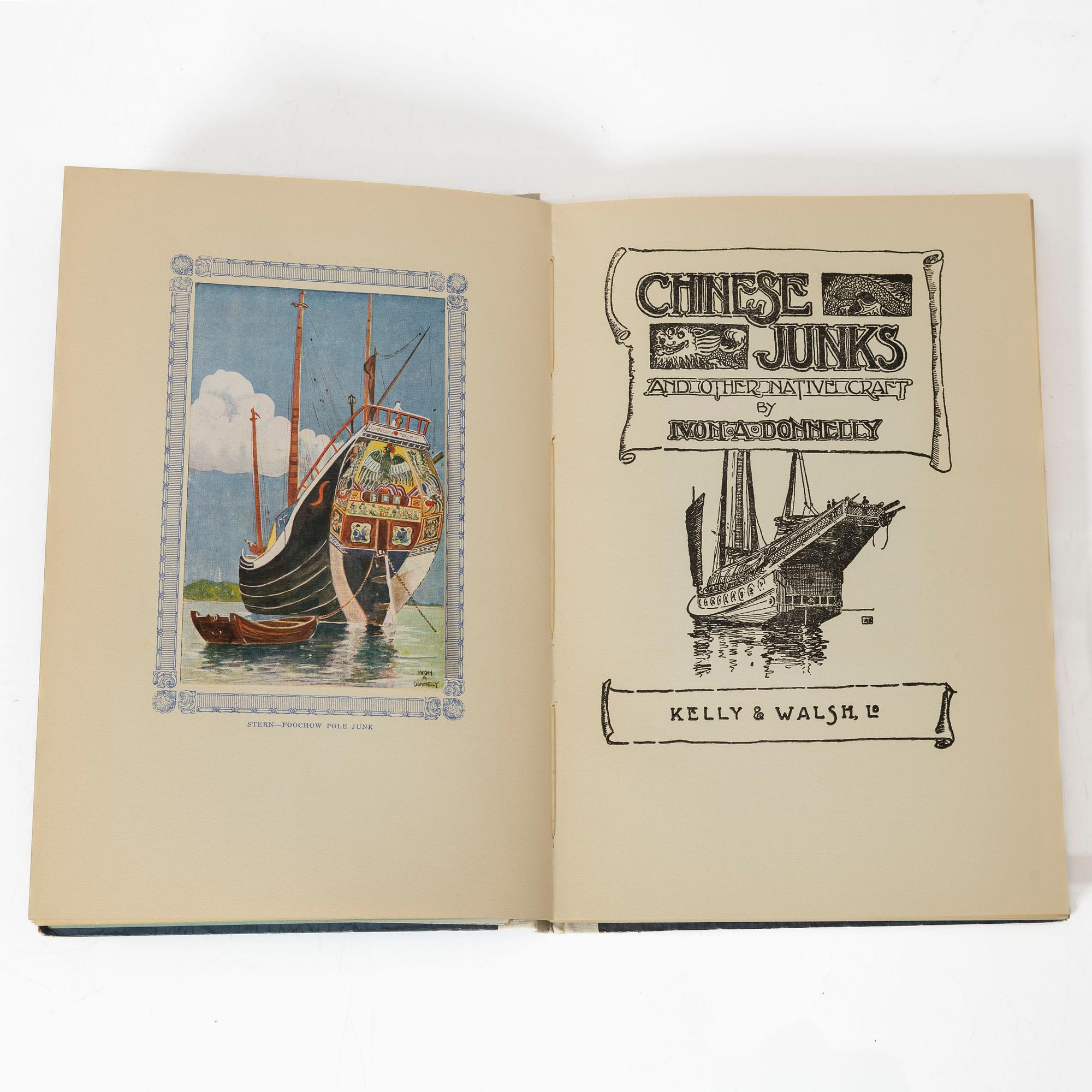 En samlares bibliotek, tre volymer, Chinese Junks, A Connoisseurs Guide to Chinese Ceramics and the ABC of Japanese Art.