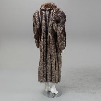 PÄLSKAPPA, silverräv (vulpes vulpes) storlek 40.