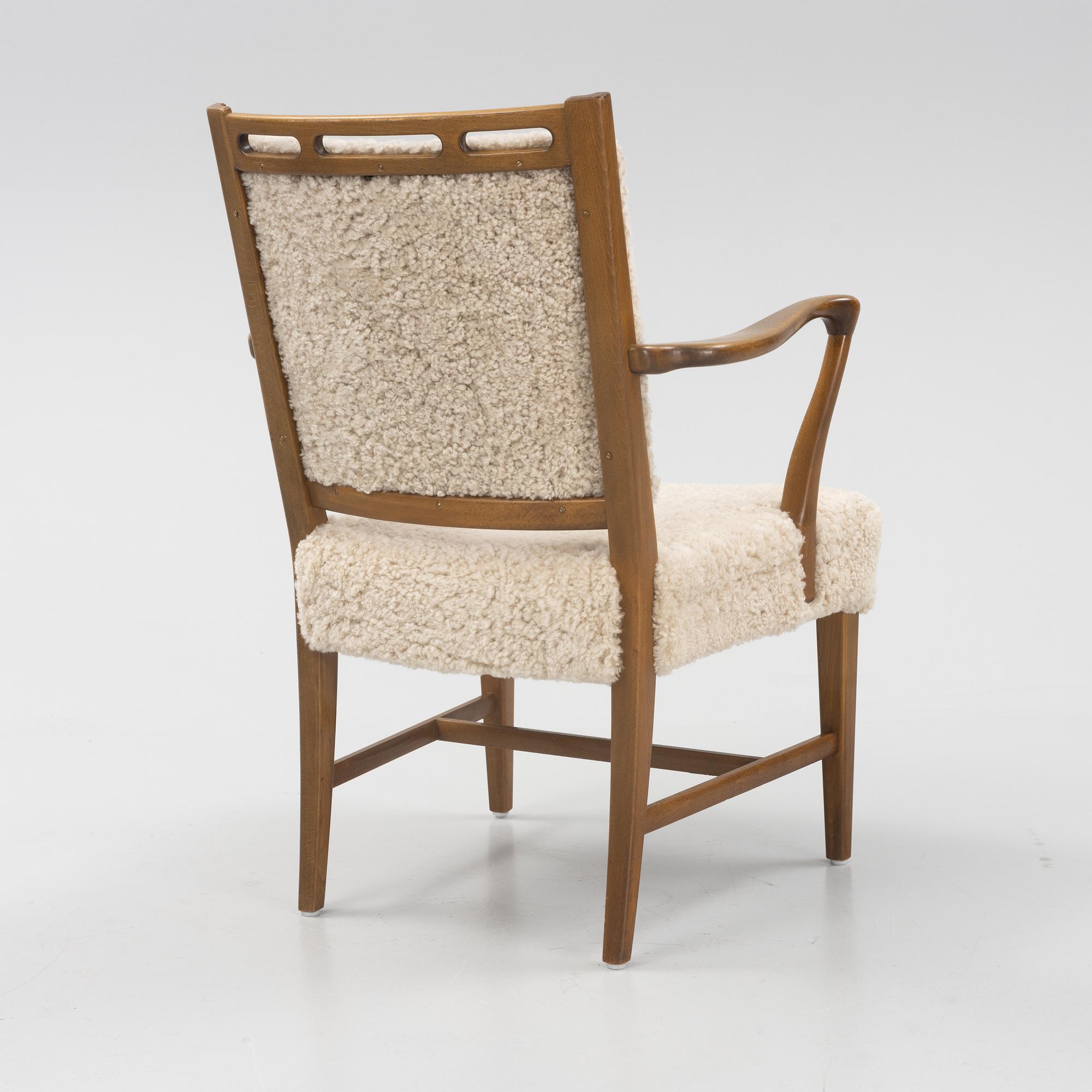 David Rosén, a Swedish Modern easy chair, 1940's/50's.