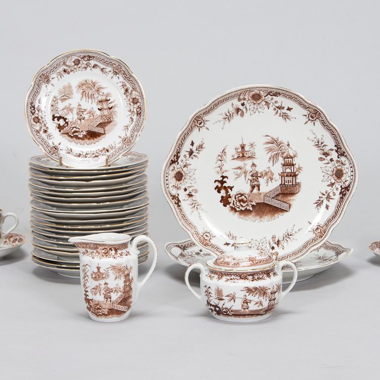 A 47-piece 'Singapore' tea and coffee service, Arabia Finland 1964-1971.