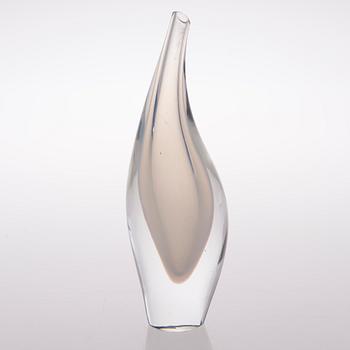 An art glass vase, 'Swim bladders', model 3288. Signed Tapio Wirkkala - Iittala.