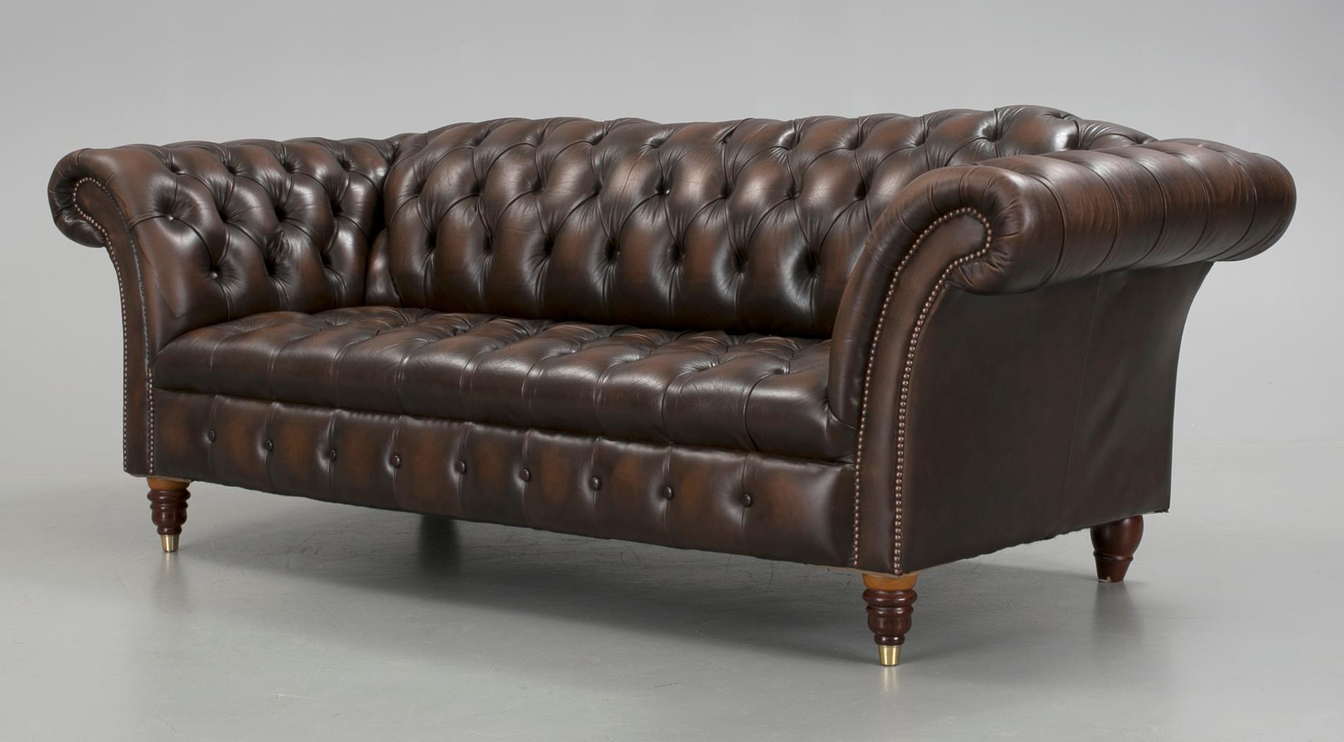 SOFFA, Chesterfieldmodell, 1900-talets slut.