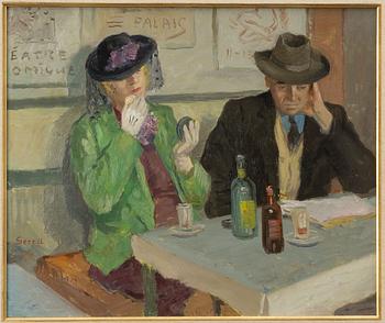 Greta Gerell, Café, Paris.