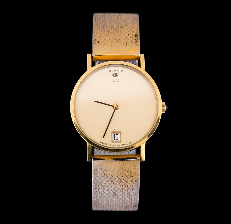 ARMBANDSUR, Movado Zenith. "Museiklocka".