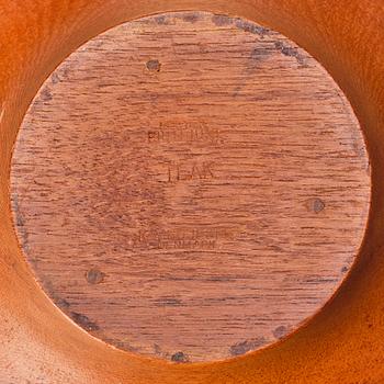 Finn Juhl, a teak bowl, Kay Bojesen, Denmark 1950s.