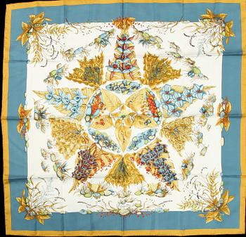 SCARF, siden, "Pythagore", Zoé Pauwels, Hermés, 1900/2000-tal.