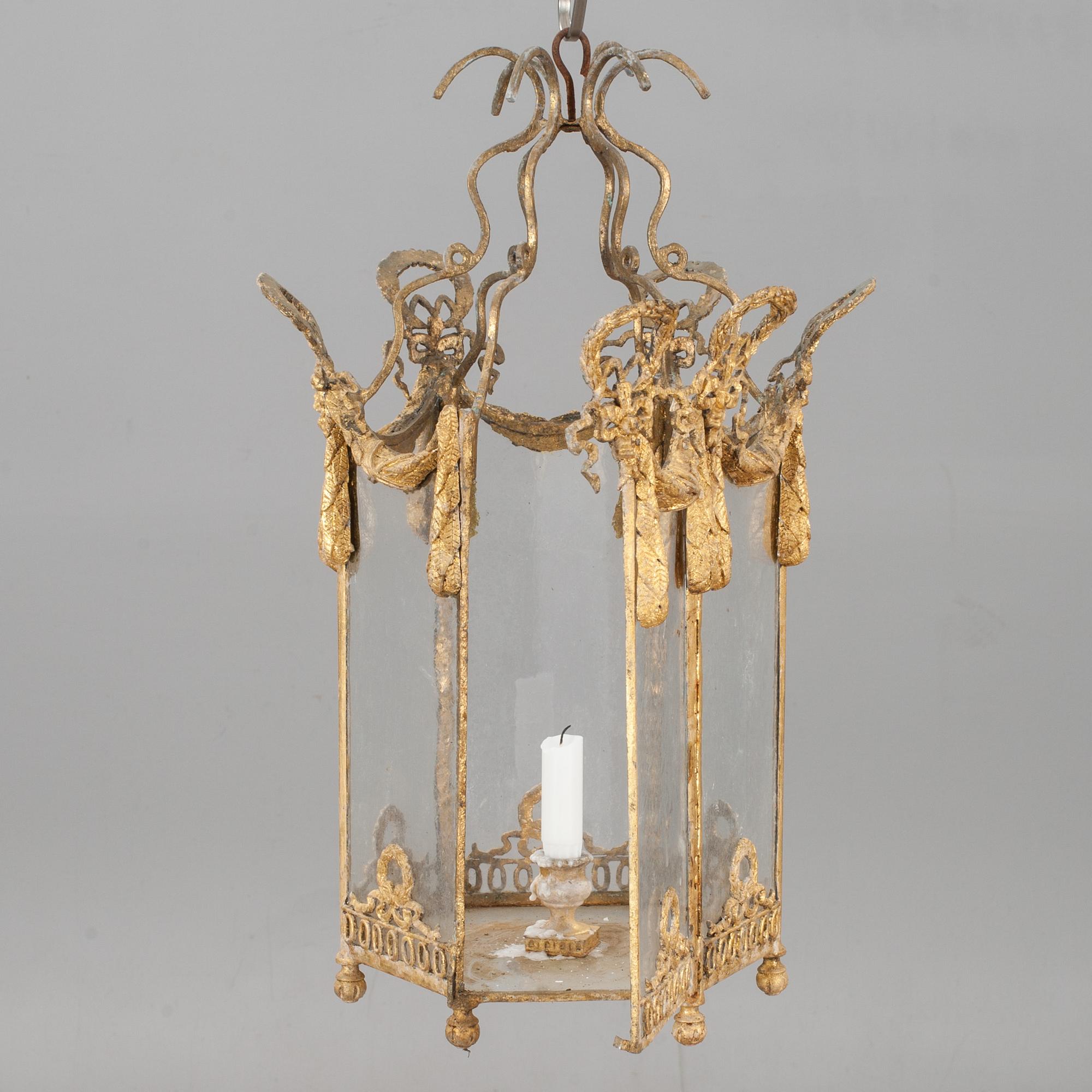 TAKLYKTA, gustaviansk stil, 1800/1900-tal.