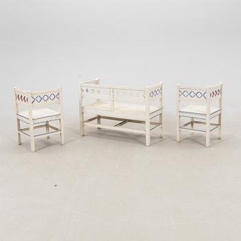 Barnmöbel 4 dlr omkring 1900.