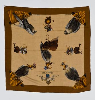 1767. SCARF, Hermès, "Chasse á vol".