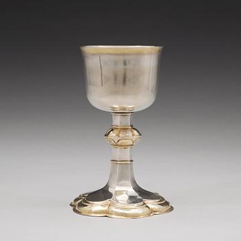 Johan Hindrich Halck, kalk, silver, Göteborg 1726, senbarock.