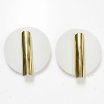 Aneta, wall lamps, a pair, second half of the 20th century.