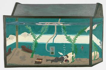 Bengt Jahnsson-Wennberg, oil on canvas/panel, signed.