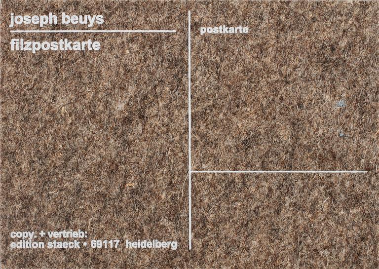 JOSEPH BEUYS, multipel.