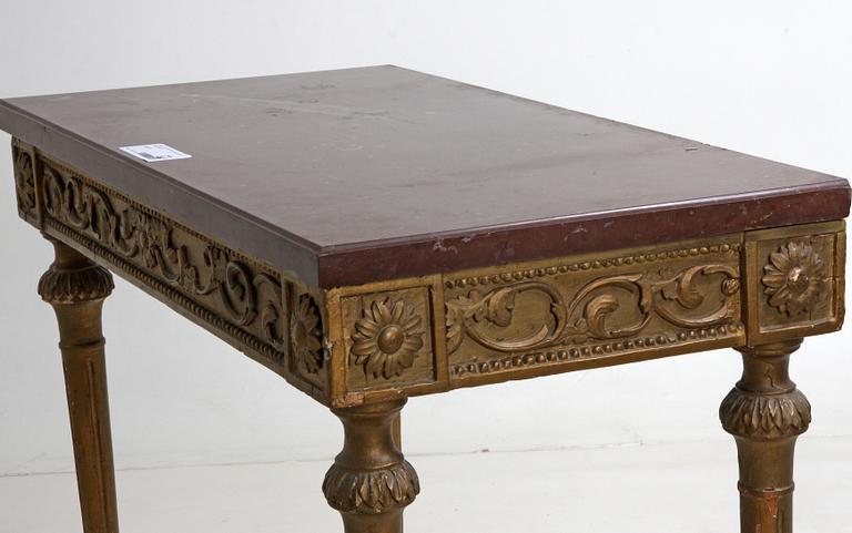 KONSOLBORD, sengustavianskt, 1700/1800-tal.