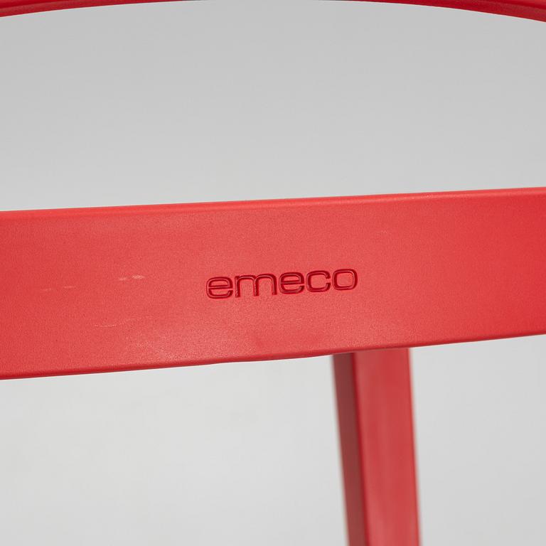 Stolar, 6 st, "111 Navy Chair", Emeco & Coca-Cola.