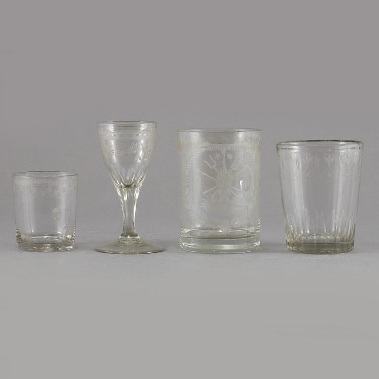 GLAS, 14 st, 1800-tal.