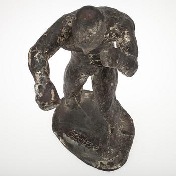 NIILO RIKULA, skulptur, brons, signerad och daterad 1990.