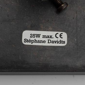 Stéphane Davidts, a group of 4+2 wall lights, Davidts Ligtning, 21st Century.