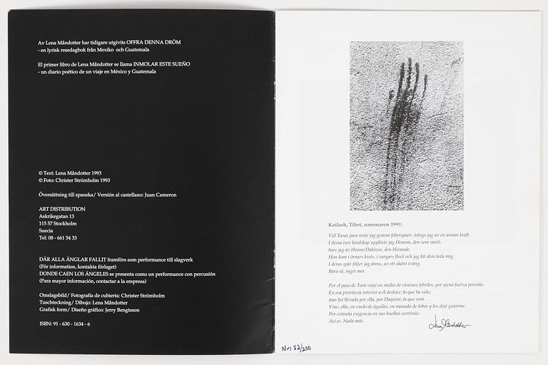 Christer Strömholm, From the series "Där alla änglar fallit", 25 photographs.