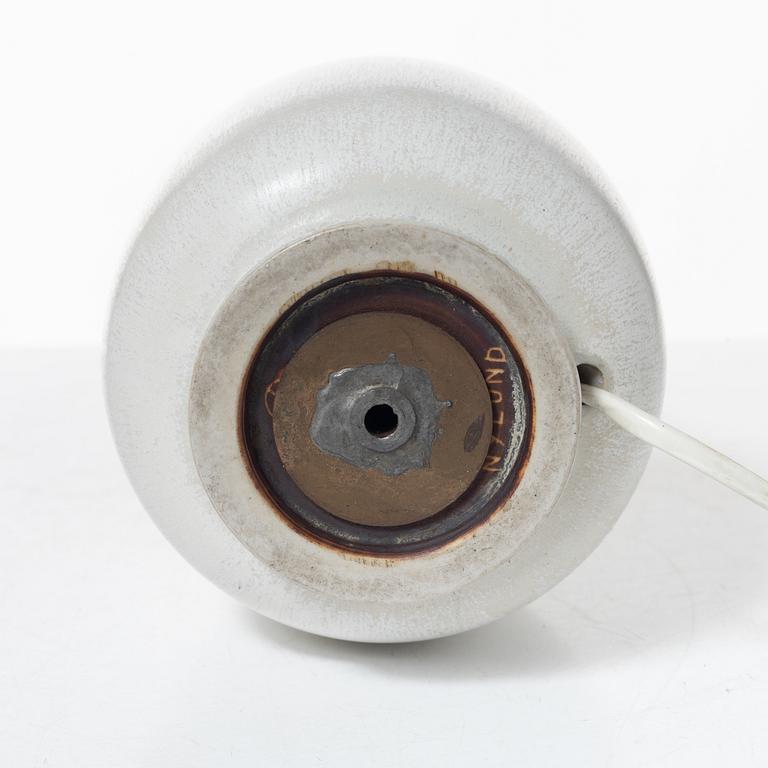 Gunnar Nylund, a stoneware tablelamp, Rörstrand.