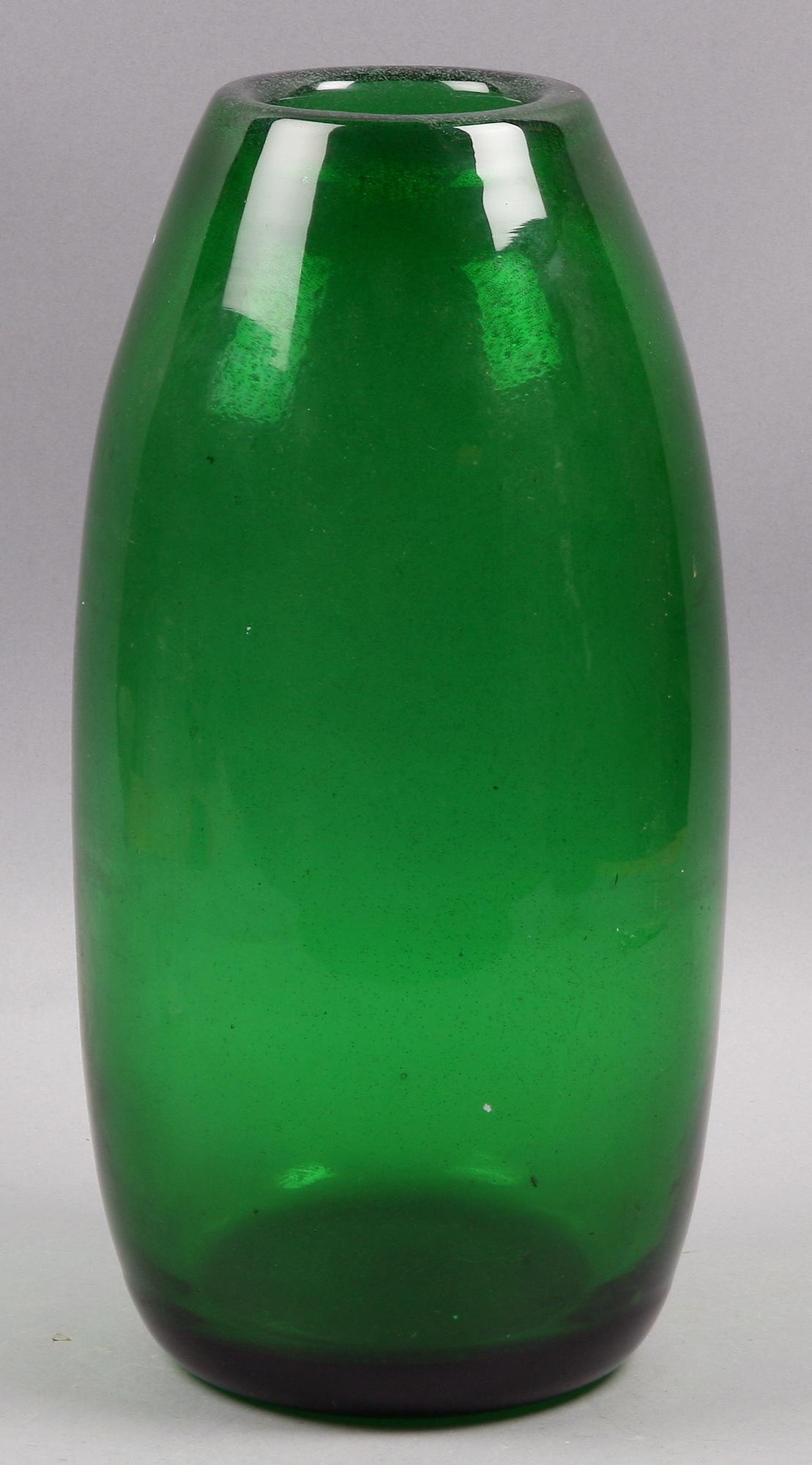 VAS, glas, Erik Höglund, Boda. Sign.